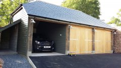 Oak Garage Doors