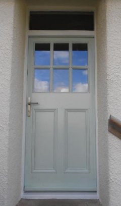 external hardwood door