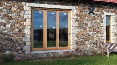 Solida Oak 3 Door bi-fold set