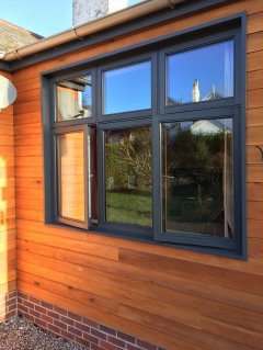 painted softwood hi performance flush casement windows part Q building regulations